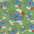 Smurfs Blotter Art By Ziero Muko (Double Sided)
