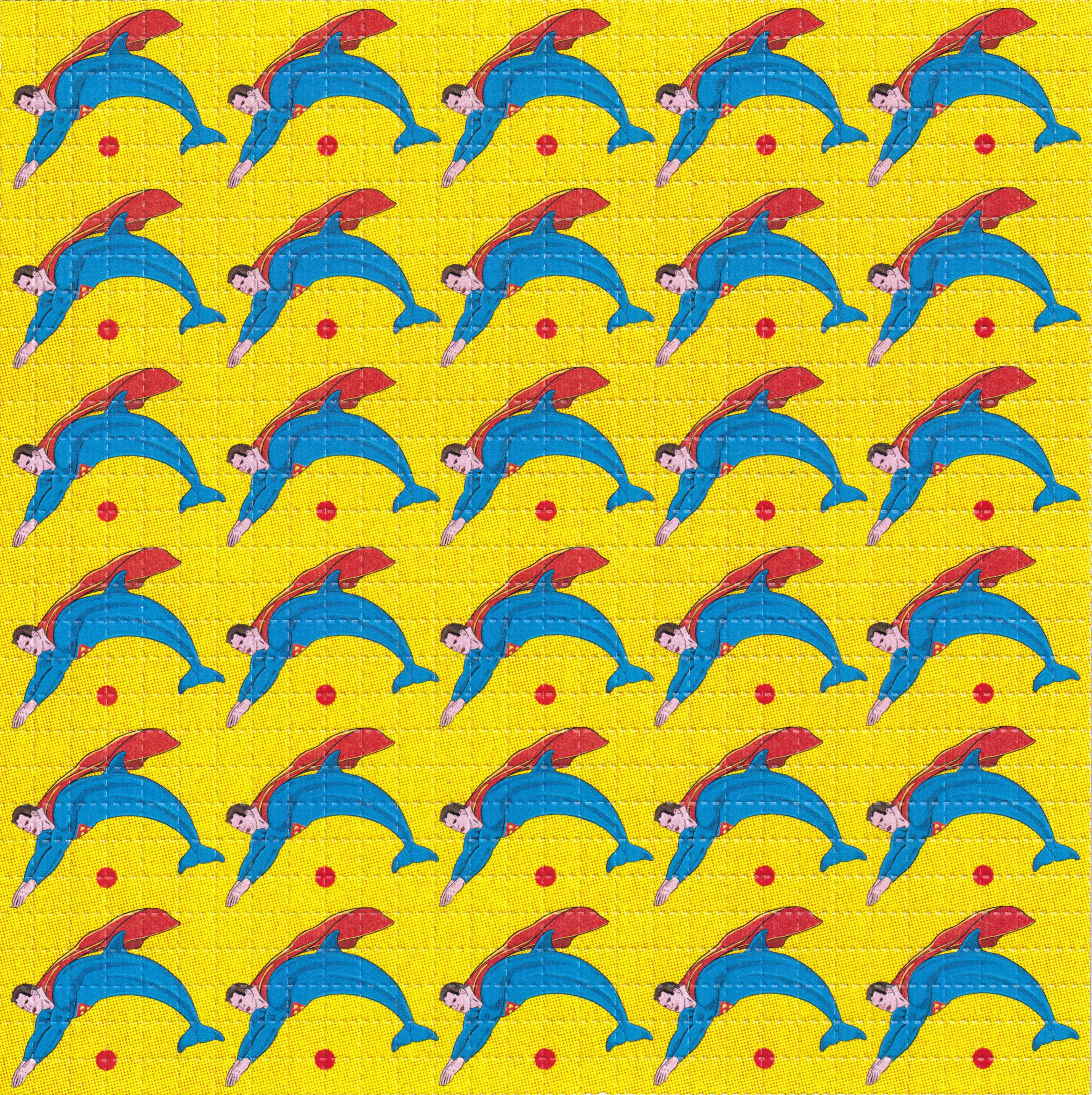 Dolphins LSD Acid Blotter Art