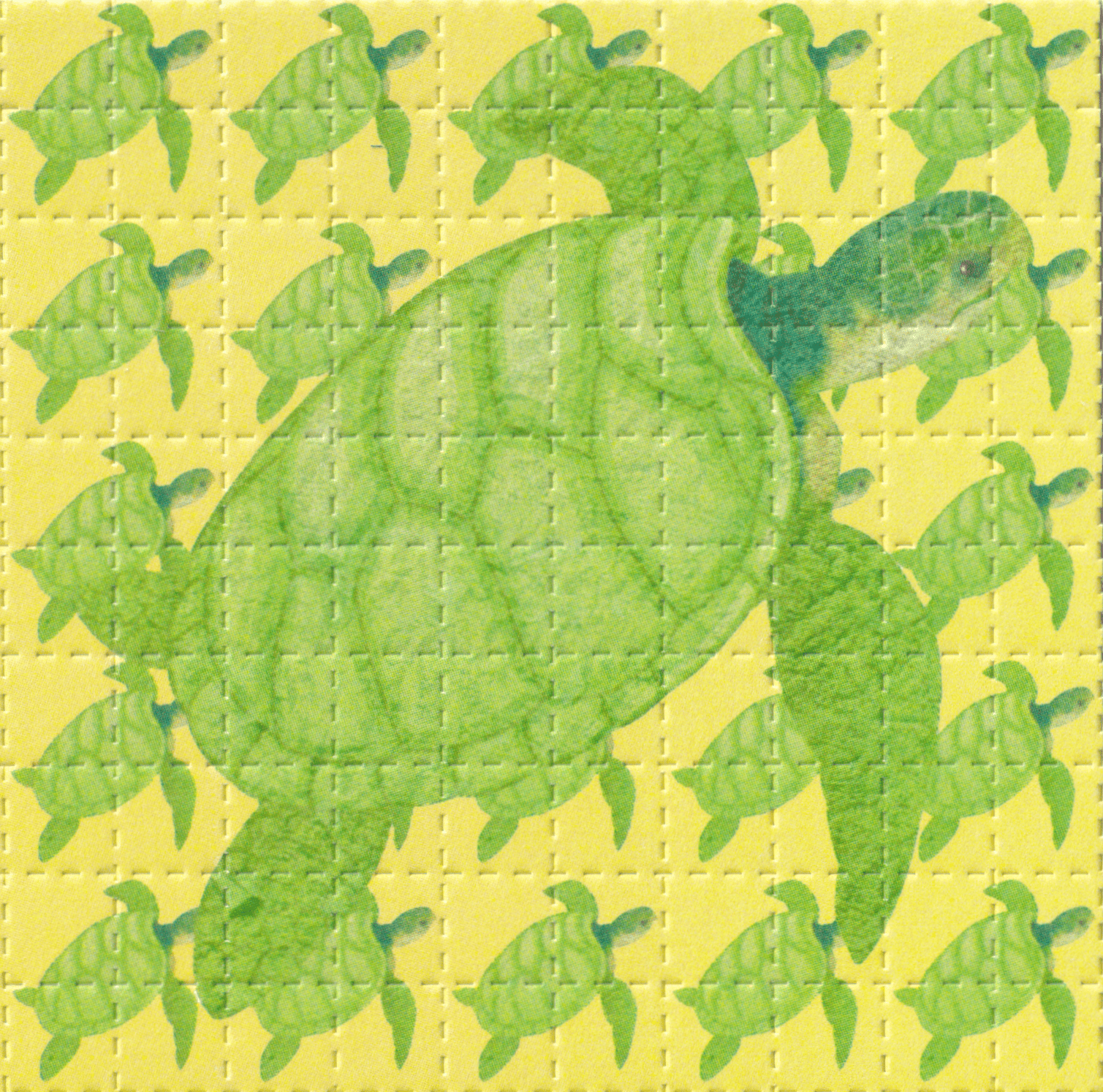 Turtle Blotter Art Print