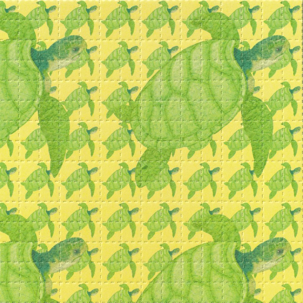 Turtle LSD Acid Blotter Art