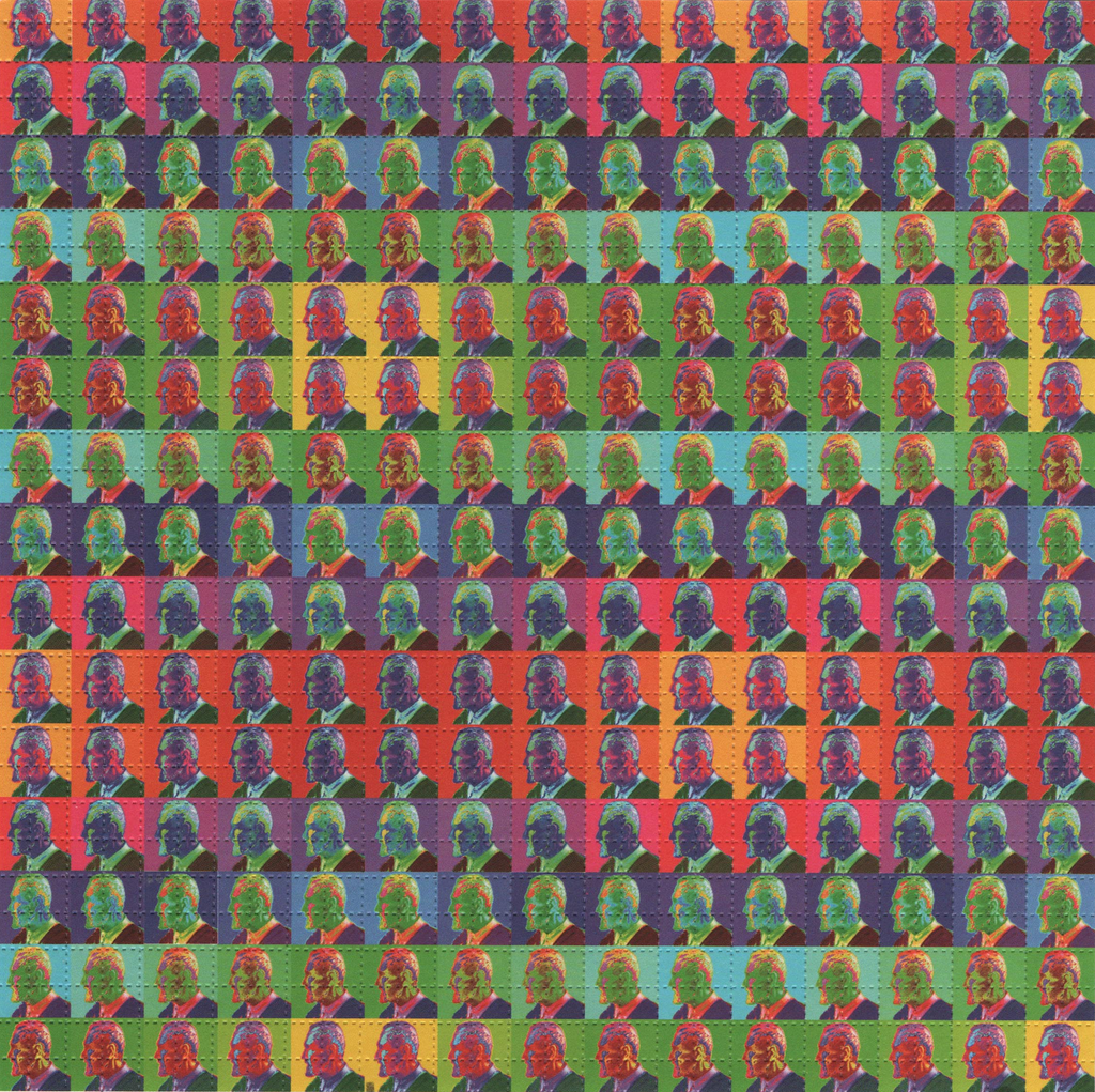 Timothy Leary Blotter Art by Mark McCloud (2000's)