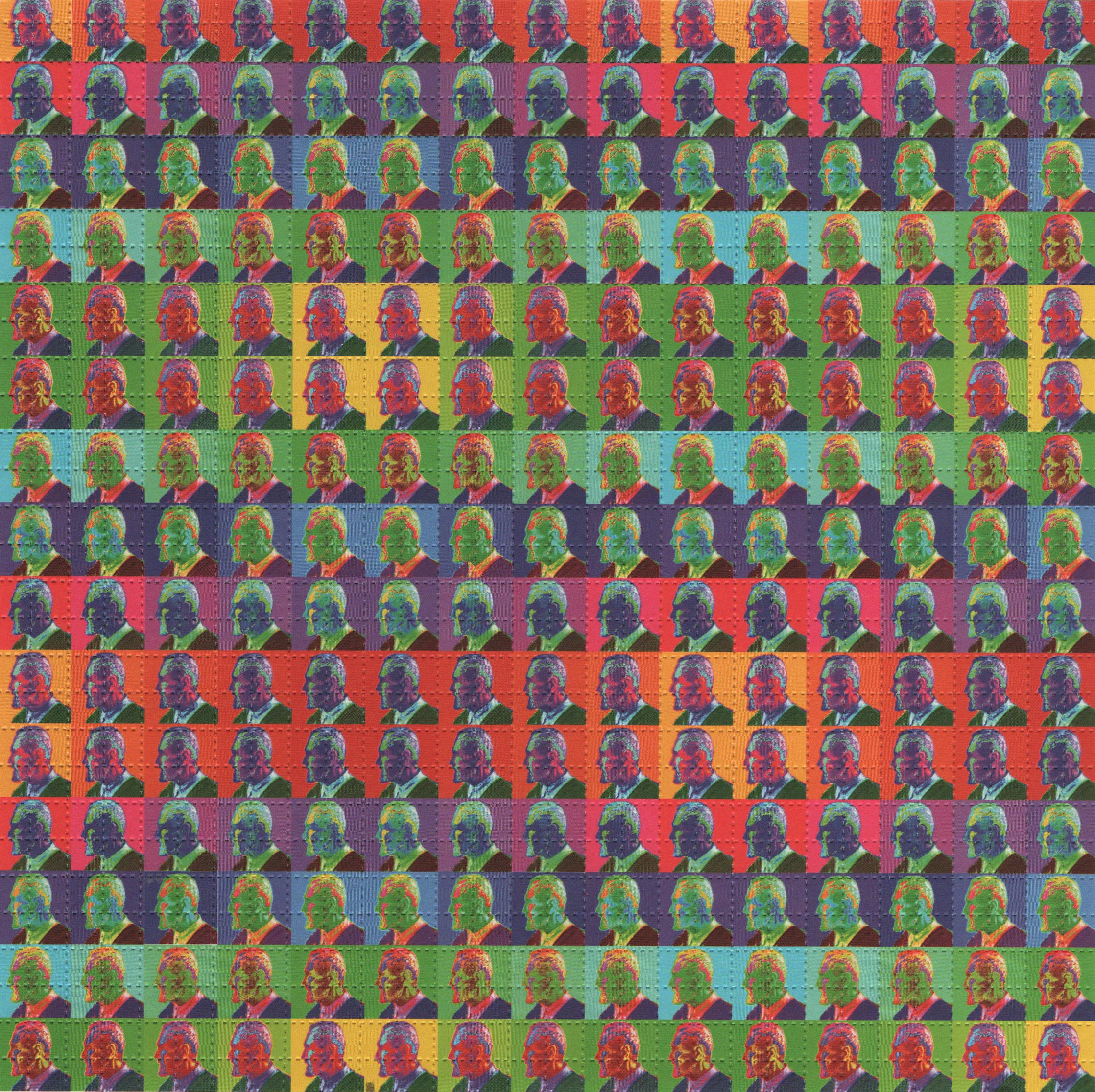 Timothy Leary Blotter Art by Mark McCloud (2000's)