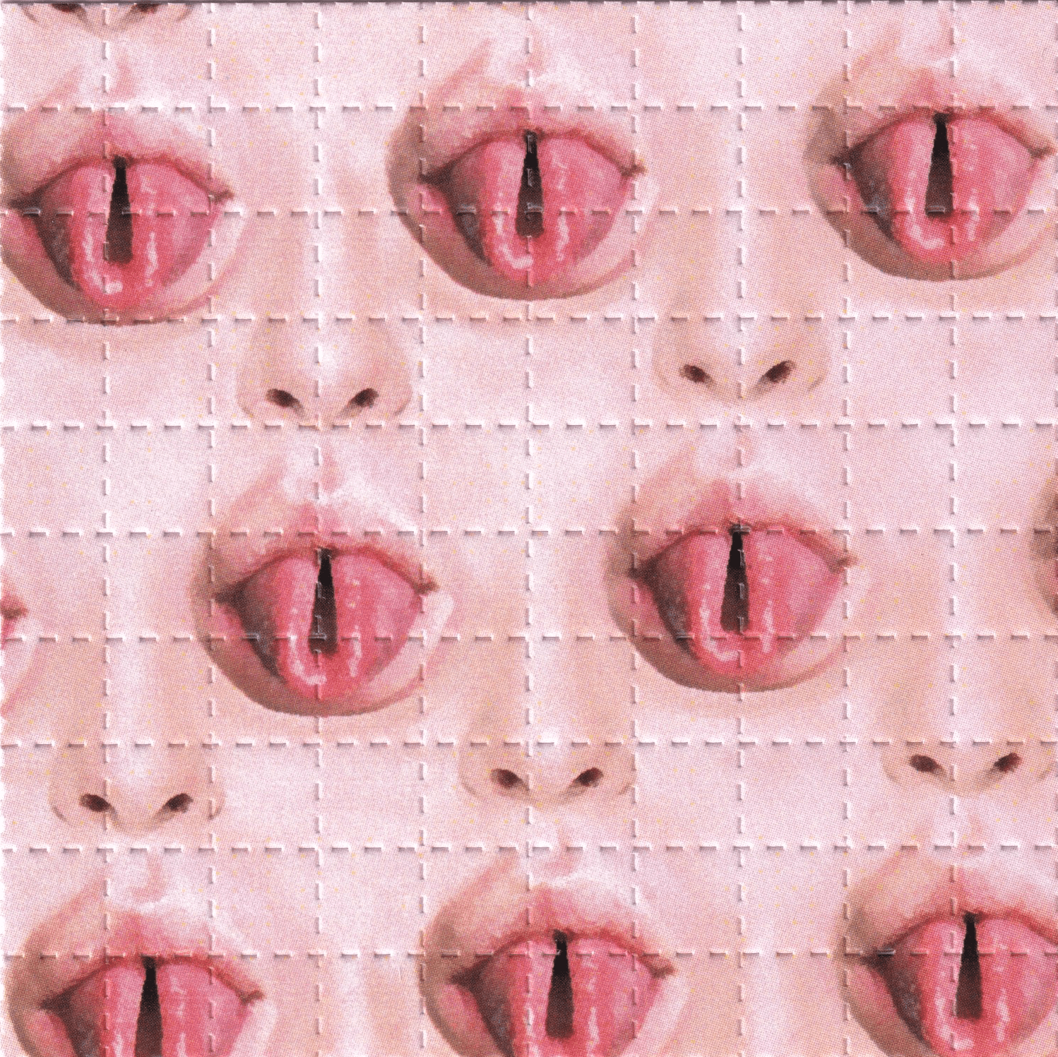 Tongue And Noses Blotter Art By Ziero Muko