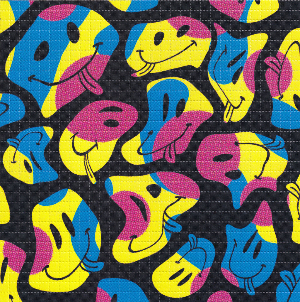 Trippy Smiley Blotter Art By Ziero Muko