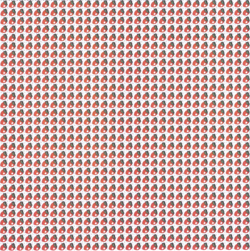 Strawberries Blotter Art