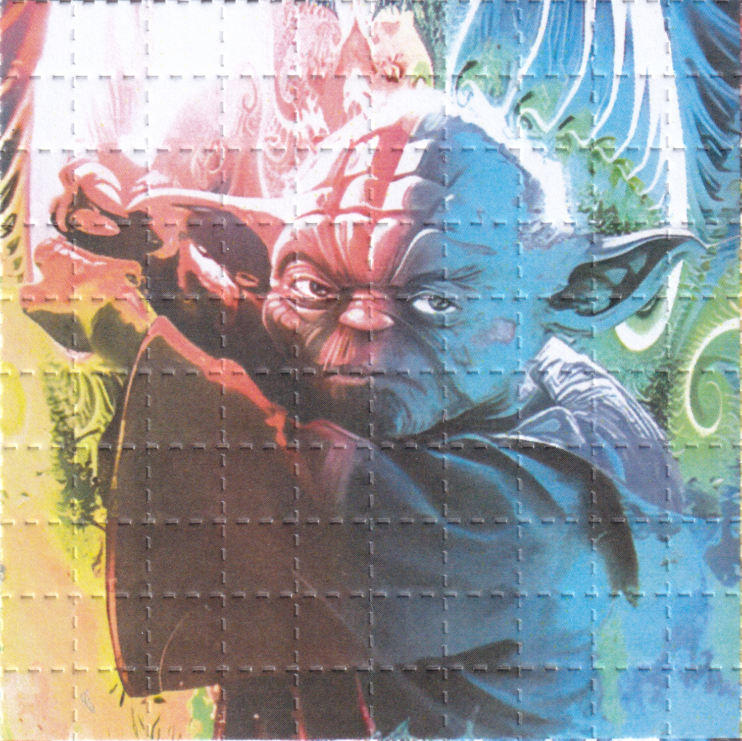 Yoda LSD Acid Blotter Art Print